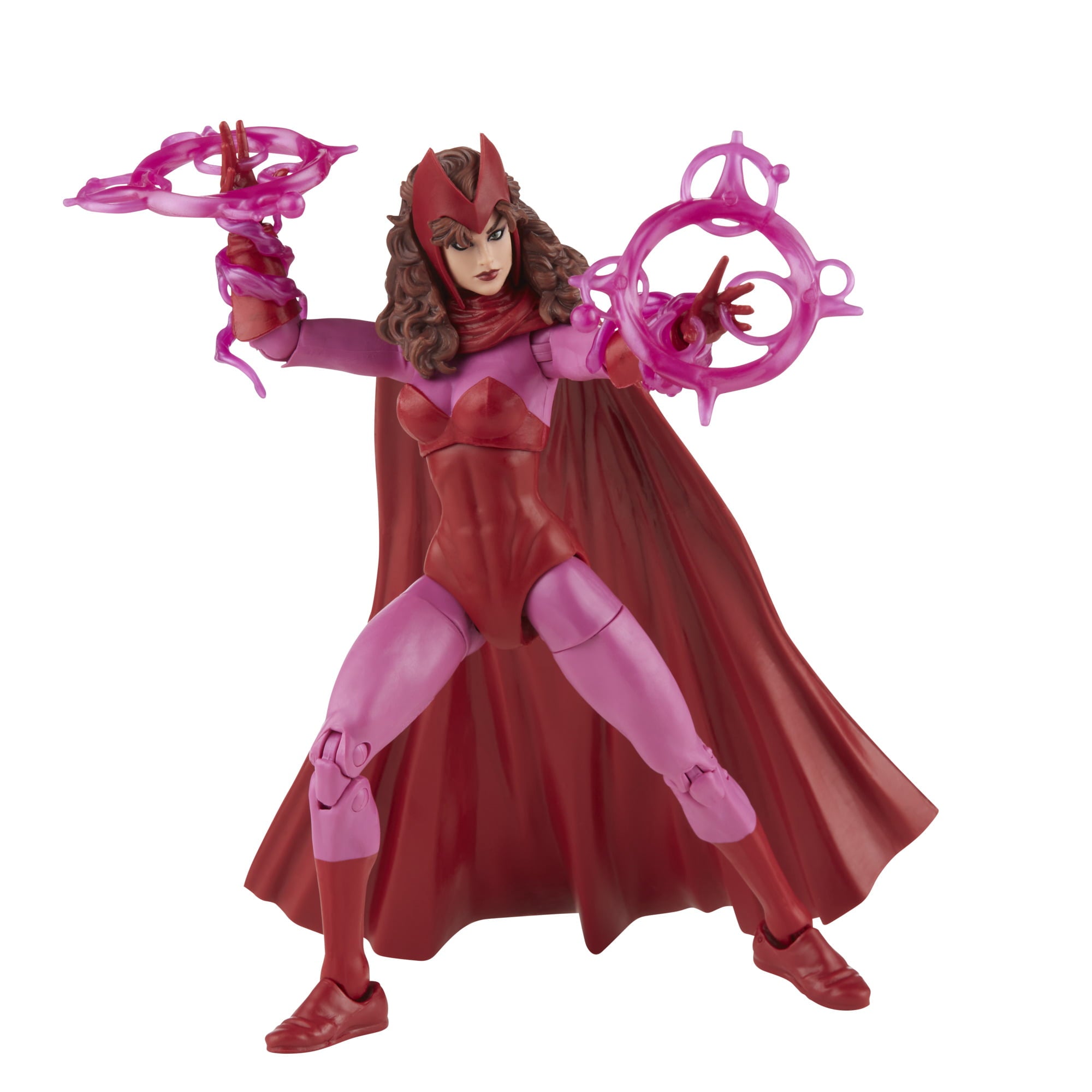 Marvel Legends Series Scarlet Witch 6-inch Retro Packaging Action Figure  Toy, 4 Accessories