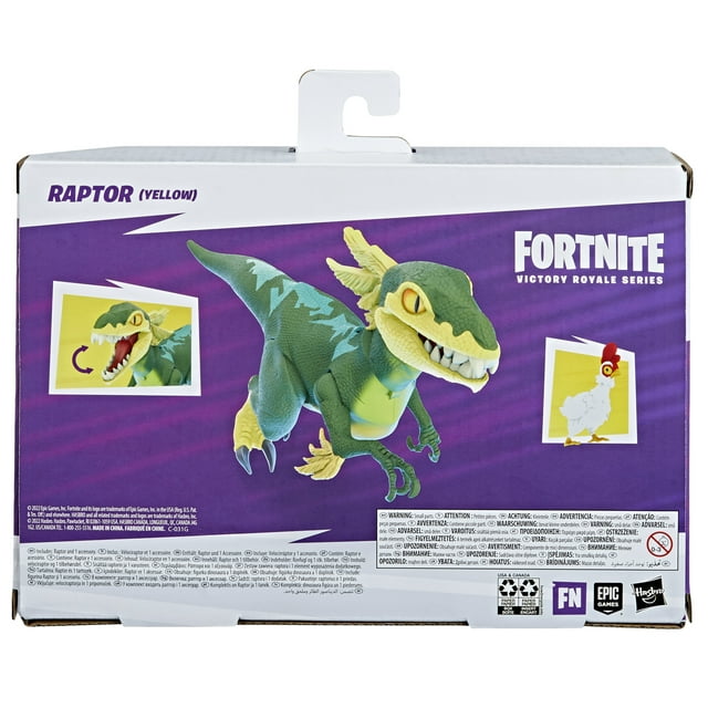 Fortnite Victory Royale Series Raptor (Yellow) Collectible Action Figure