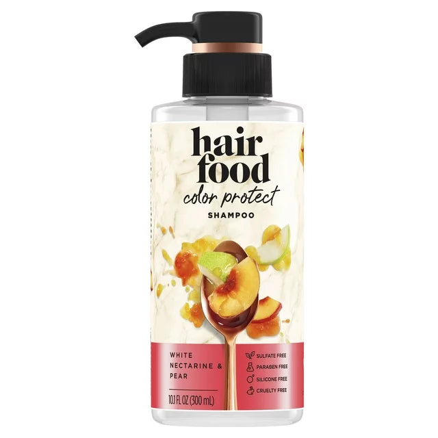 Hair Food Color Protect Shampoo, White Nectarine and Pear, 10.1 fl oz