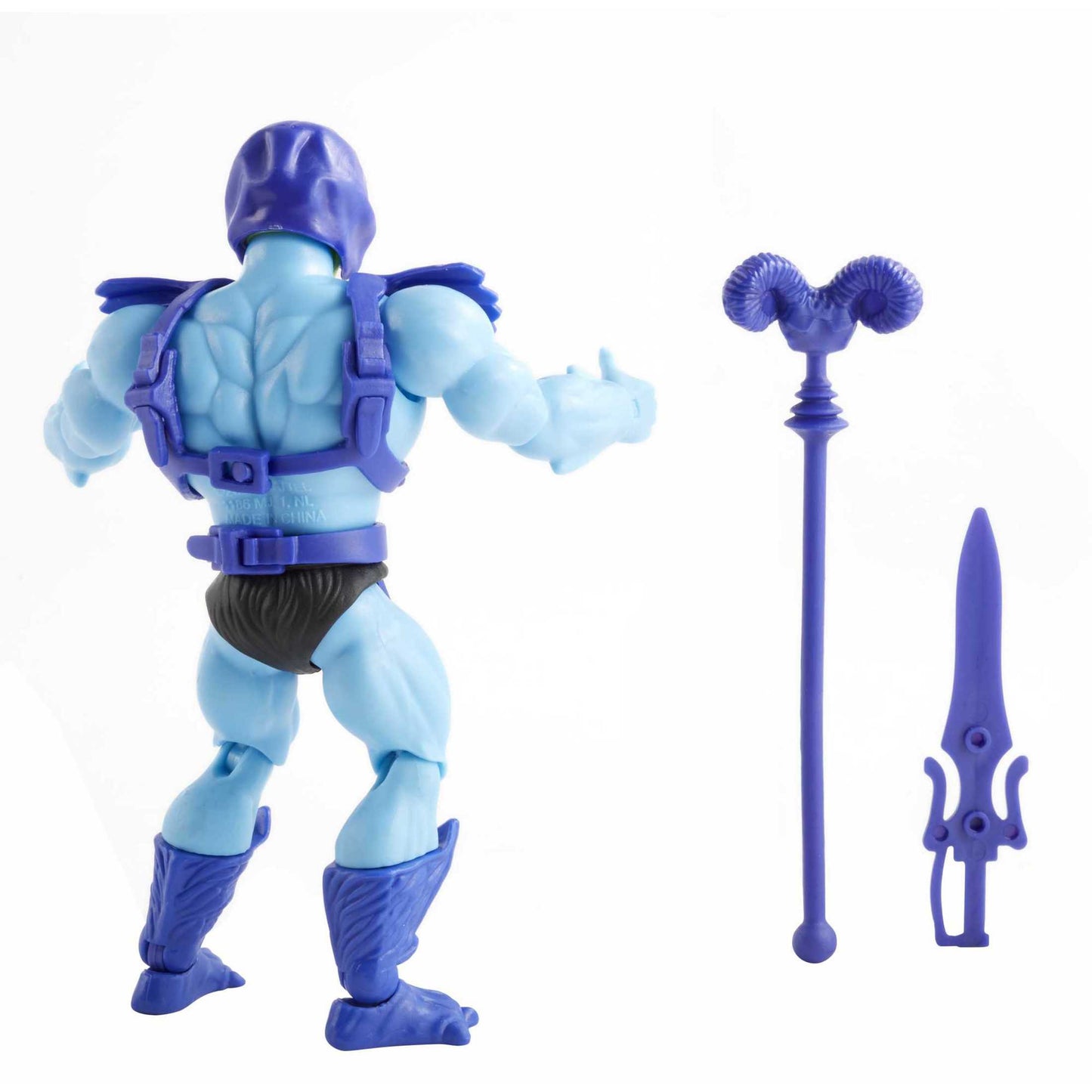 Masters of the Universe Origins Skeletor Action Figure with Accessory & Mini Comic Book, 5.5-inch