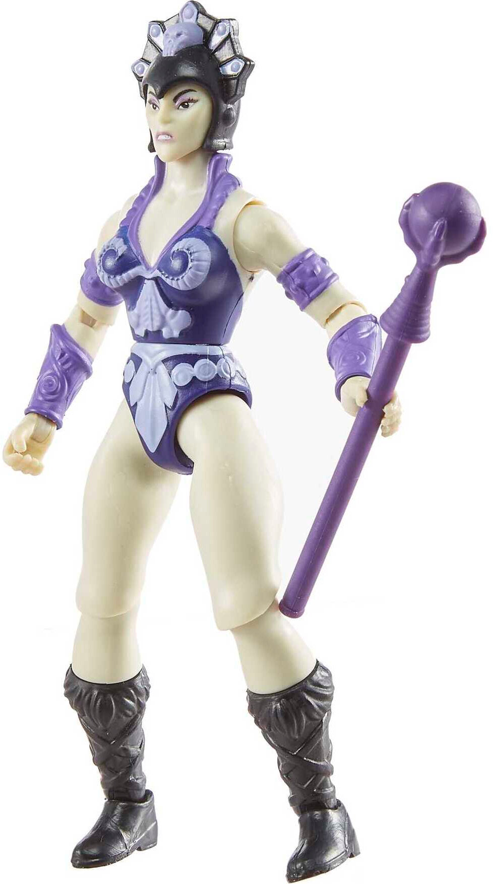 Masters of the Universe Origins 5.5-in Evil-Lyn Action Figure, Battle Figure for Storytelling Play and Display