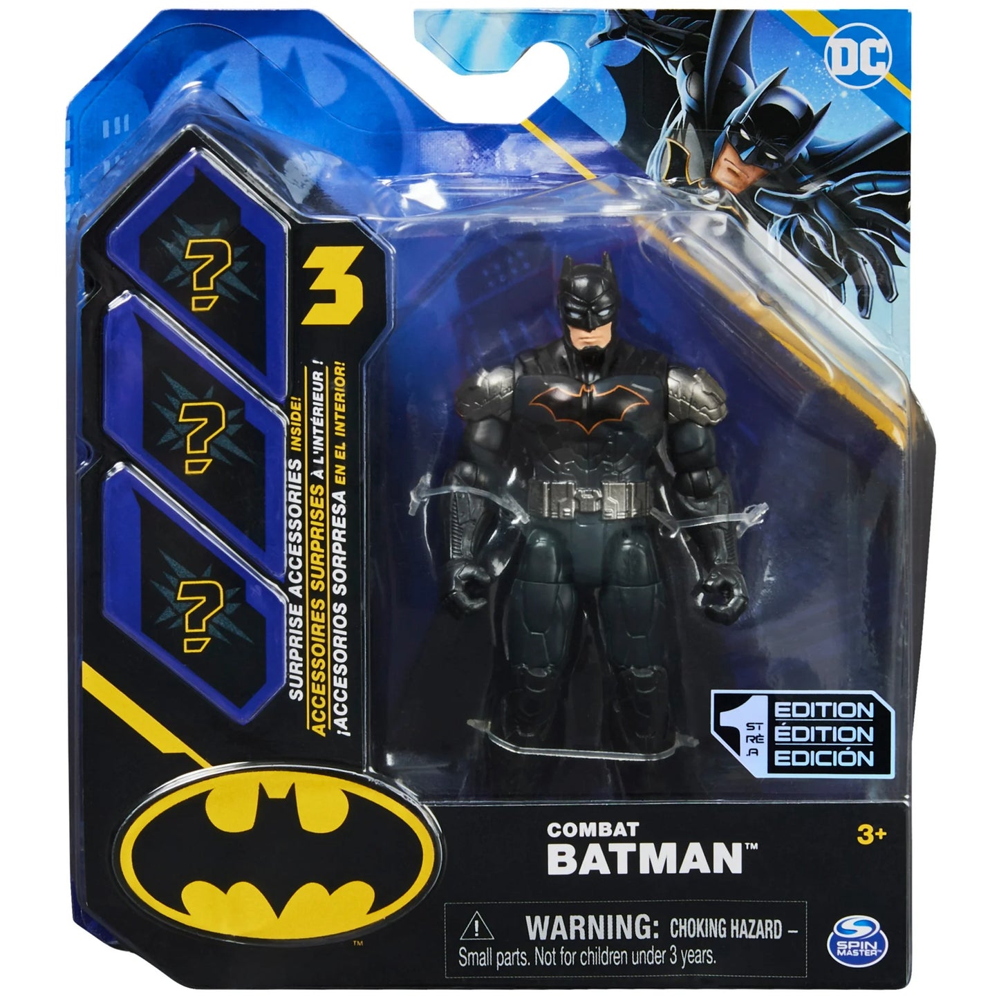 DC Comics, 4-inch Combat Batman Action Figure