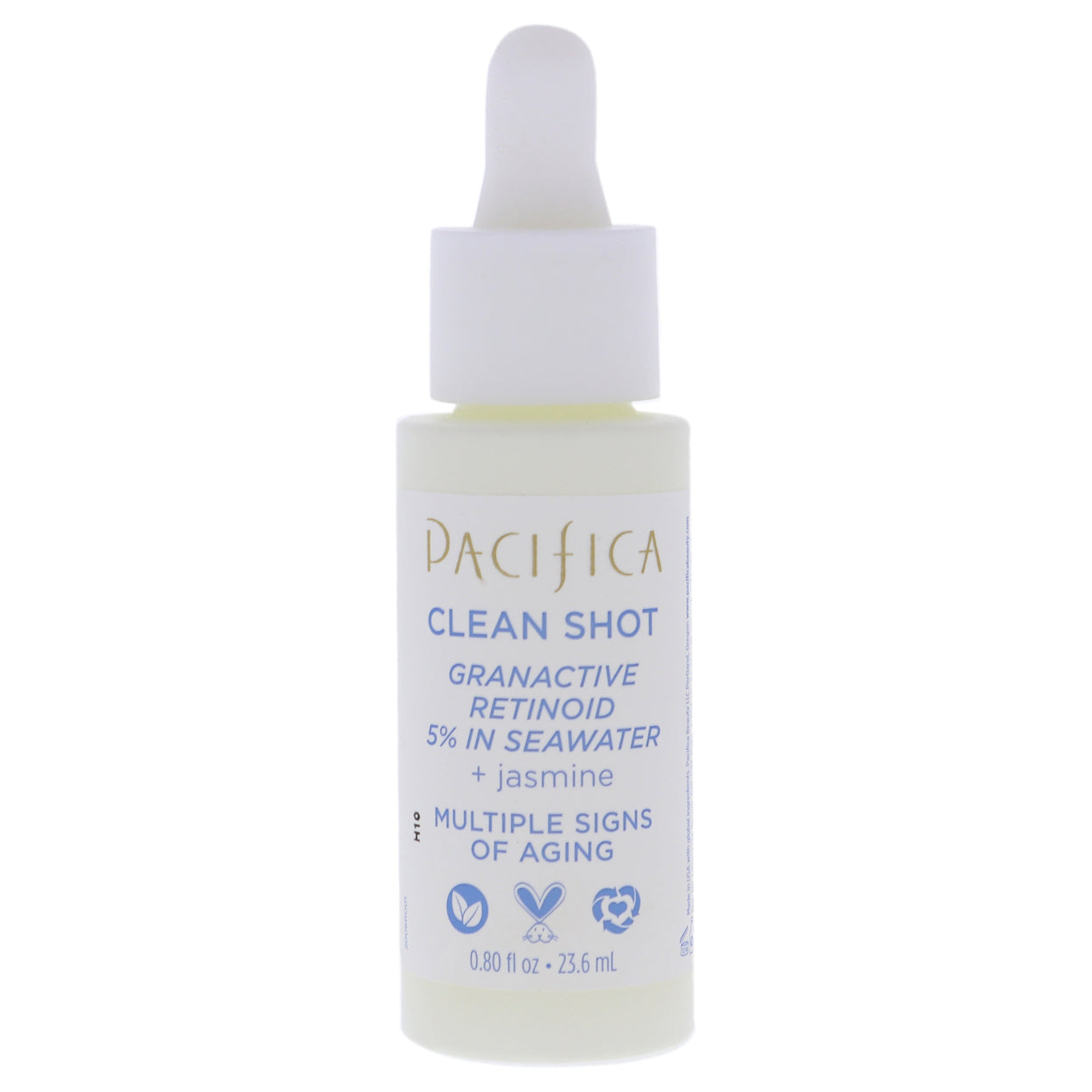 Clean Shot Granactive Retinoid 5 Percent In Seawater by Pacifica for Unisex - 0.8 oz Serum