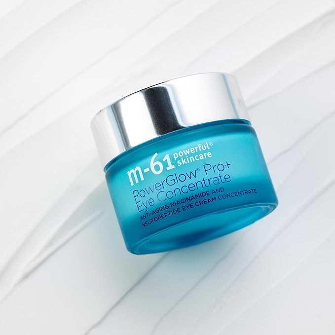 m-61 PowerGlow Pro+ Eye Concentrate | Firming and brightening AHA eye cream concentrate with glycolic & lactic acid - 15mL / 0.5FL. OZ