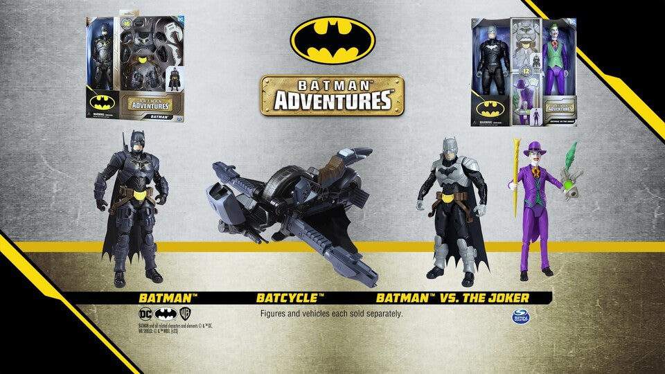 DC Comics: Batman Adventures Action Figure with Armor Accessories