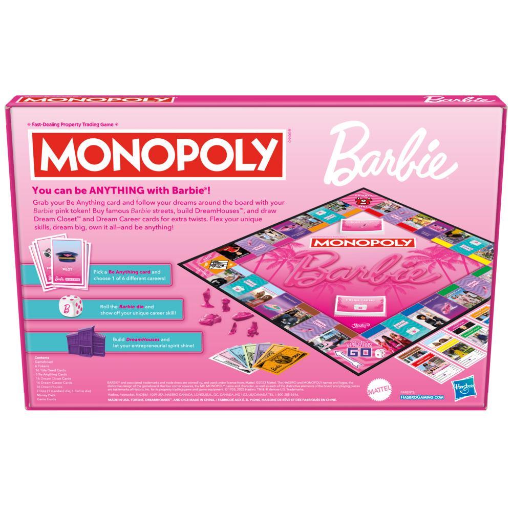 Monopoly: Barbie Edition Board Game, Family Games