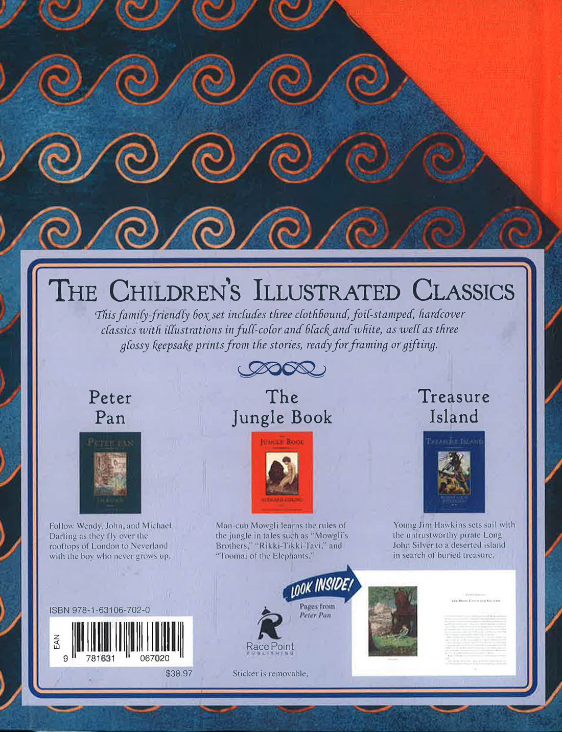 The Children's Illustrated Classics (Peter Pan/The Jungle Book/Treasure Island)