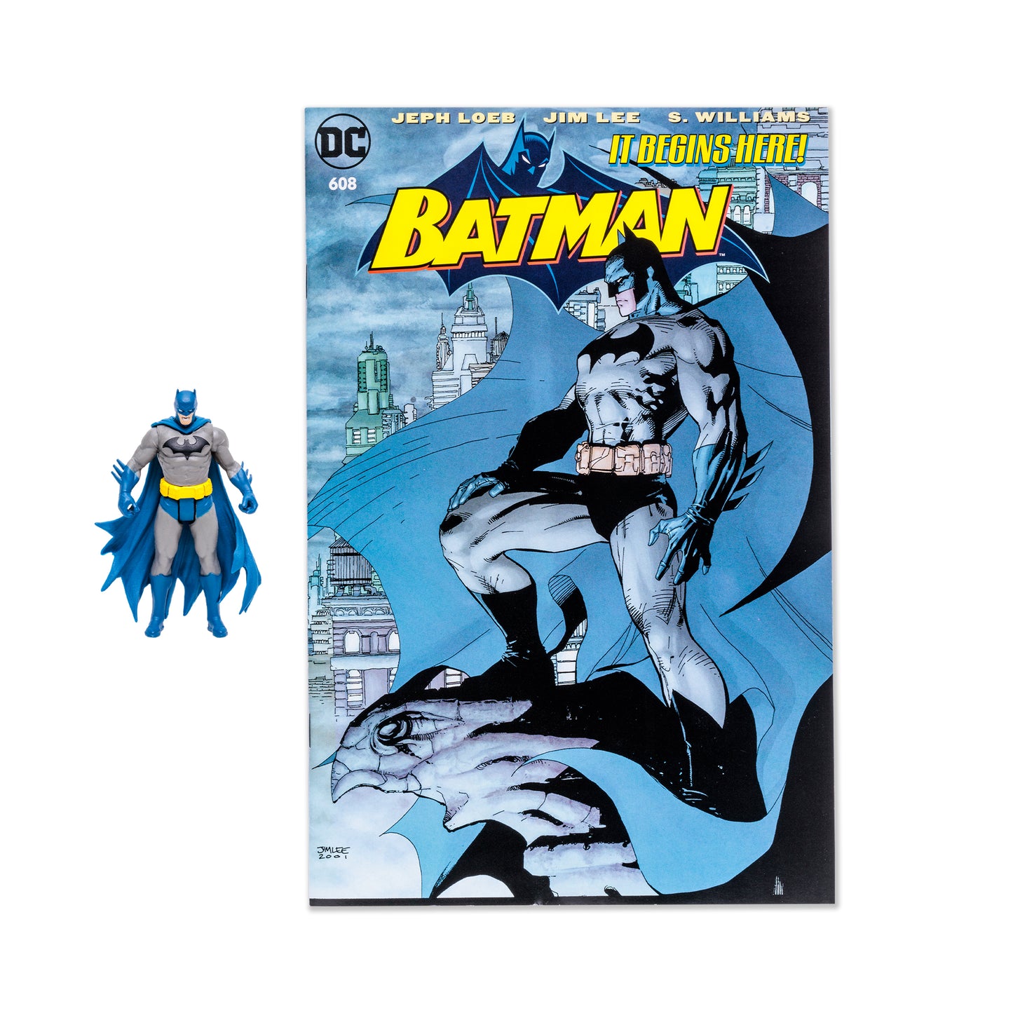 Page Punchers Batman-Batman Hush with Comic Action Figure 3"