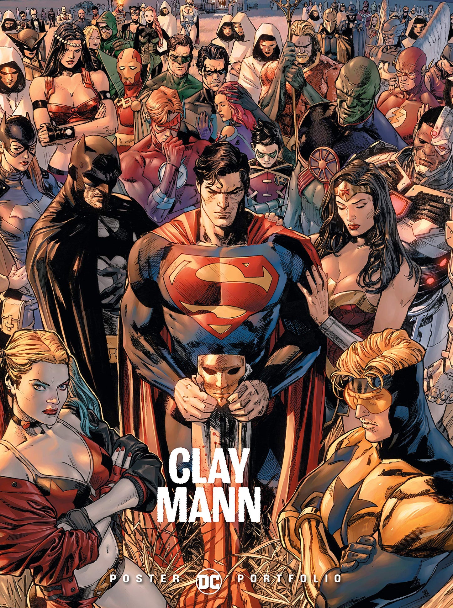 DC Poster Portfolio: Clay Mann (Paperback)