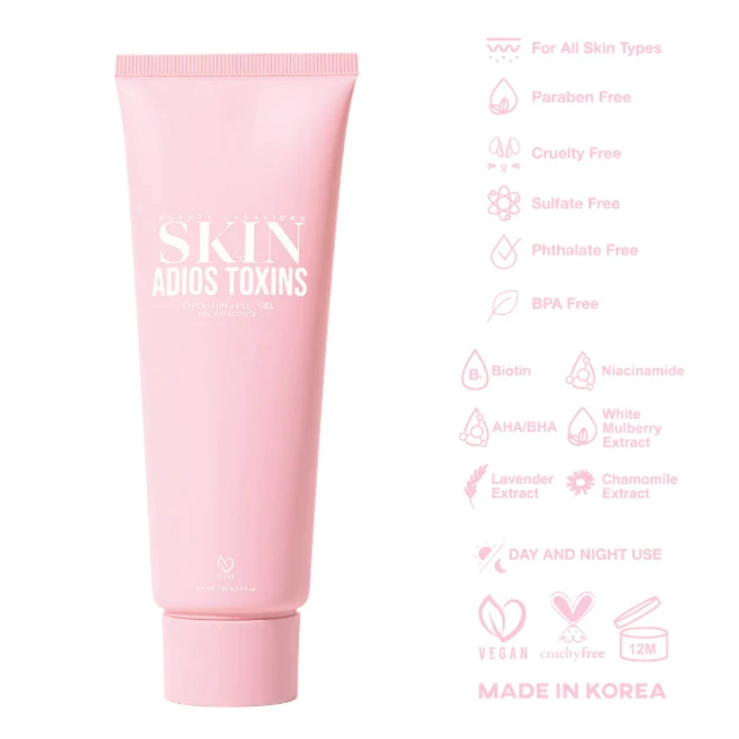 ADIOS TOXINS EXFOLIATING PEEL GEL