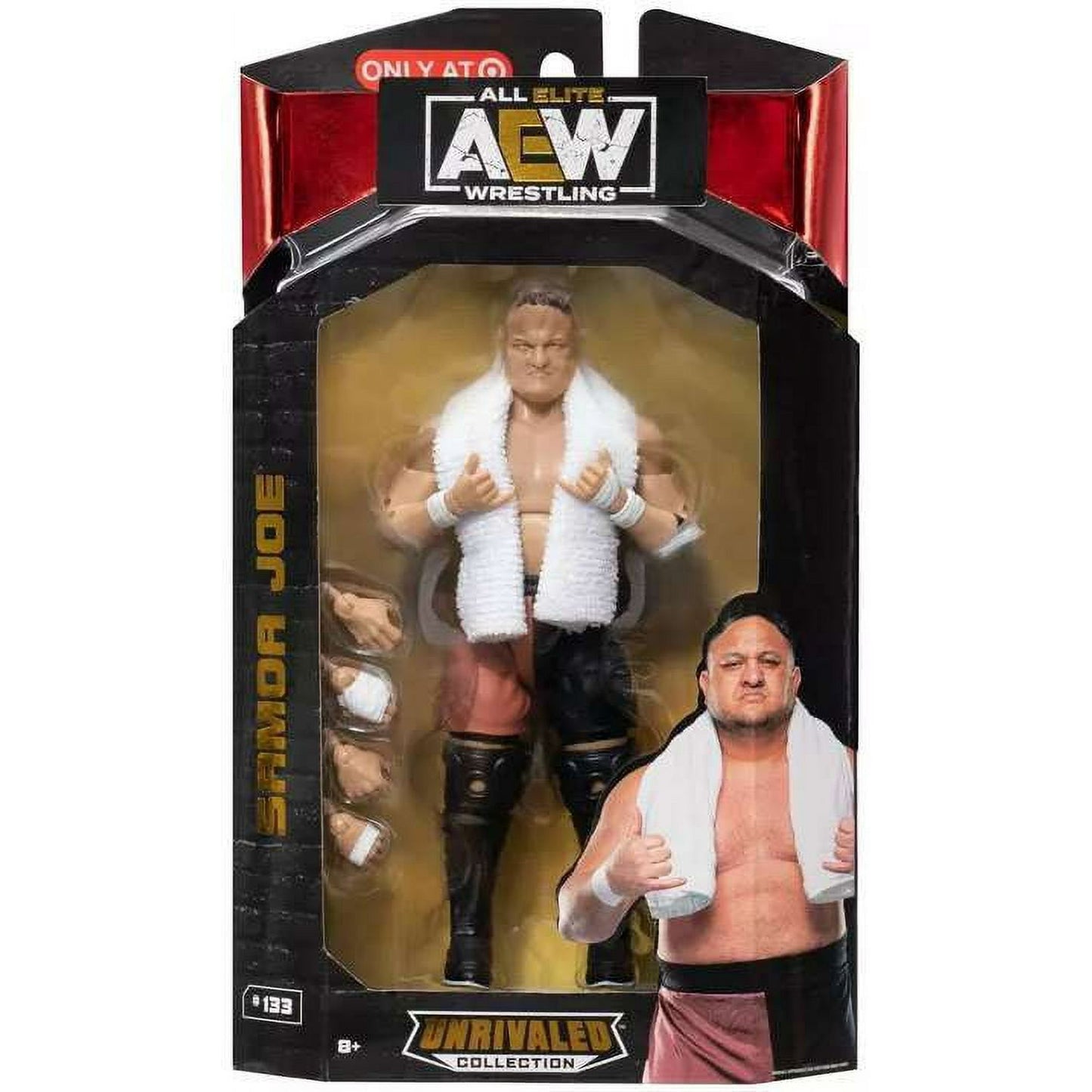 AEW All Elite Wrestling Unrivaled Collection Samoa Joe Action Figure