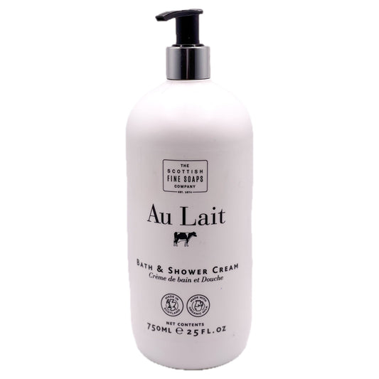 Au lait Bath & Shower Cream/Crème de Bain Et De Douche 750ML/25 fl. oz