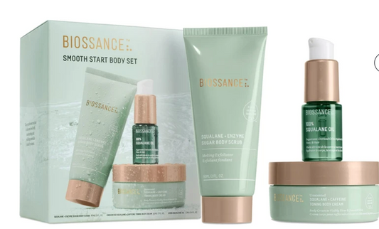 Biossance Smooth Start Body Set