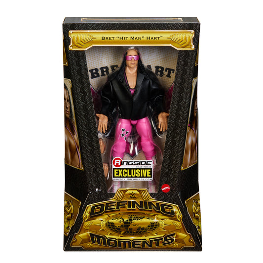 Bret Hart - WWE Defining Moments Ringside Exclusive Mattel WWE Toy Wrestling Action Figure