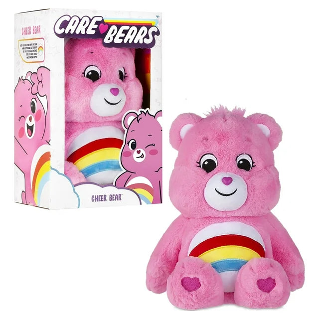 Care Bears 14" Plush - Cheer Bear - Soft Huggable Material!