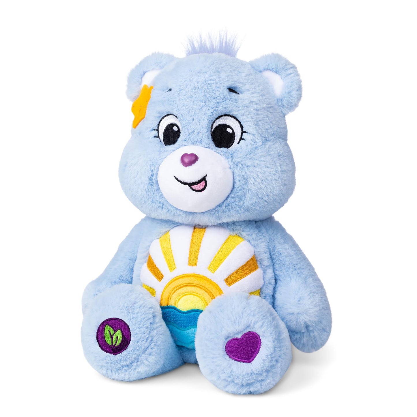 Care Bears 14" Sea Friend Bear Plushie - Made From Recycled Materials! Soft and Huggable!