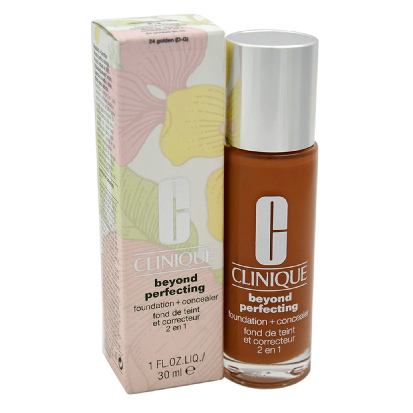 Clinique Beyond Perfecting, 1oz Foundation + Concealer - WN 114 Golden