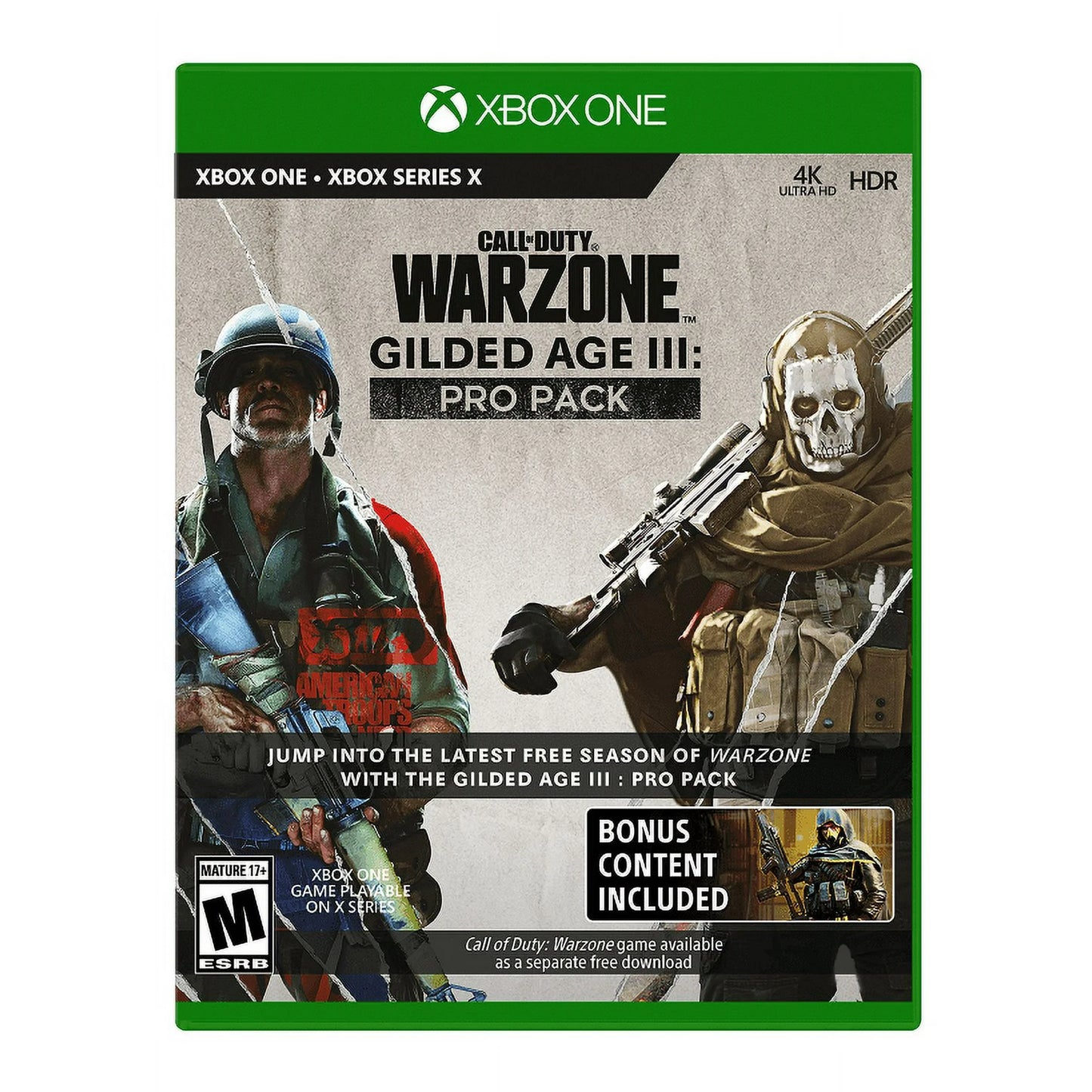 Cod Warzone Gilded Age Iii Pro Pack, Activision, Xbox One, Xbox Series X