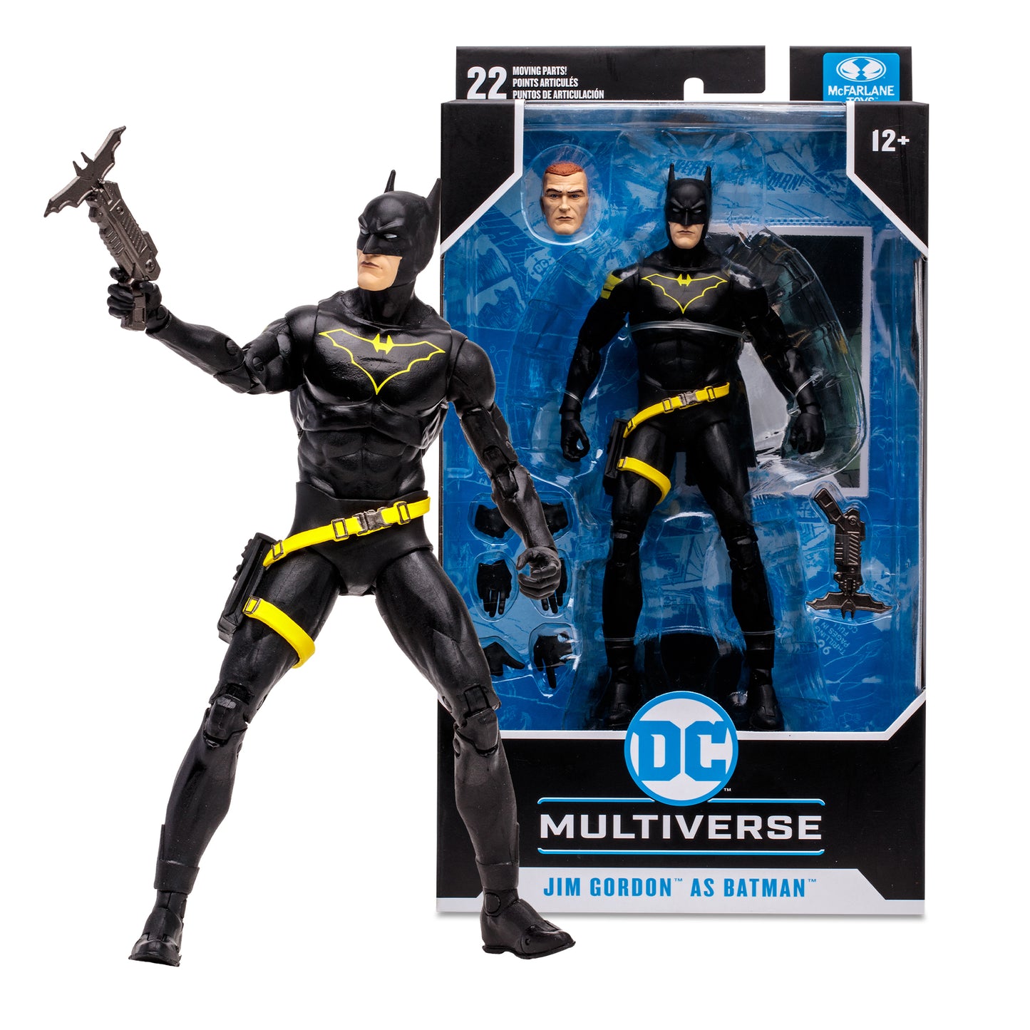 Dc Multiverse 7In - Jim Gordon As Batman (Blue Batman: Endgame)