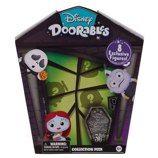 Disney Doorables NEW Tim Burton’s The Nightmare Before Christmas Collector Pack, Collectible Blind Bag Figures, Kids Toys for Ages 5 up, Walmart Exclusive