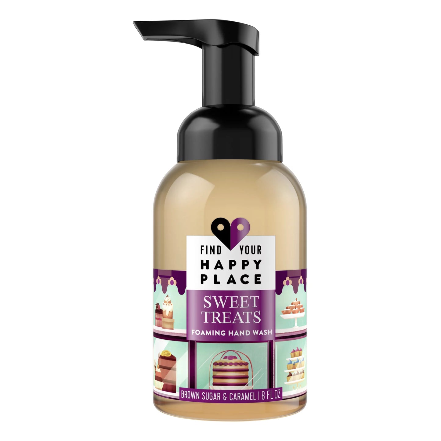 Find Your Happy Place Foaming Liquid Hand Wash Sweet Treats 8 fl oz