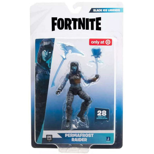 Fortnite Black Ice Legends Permafrost Raider Action Figure