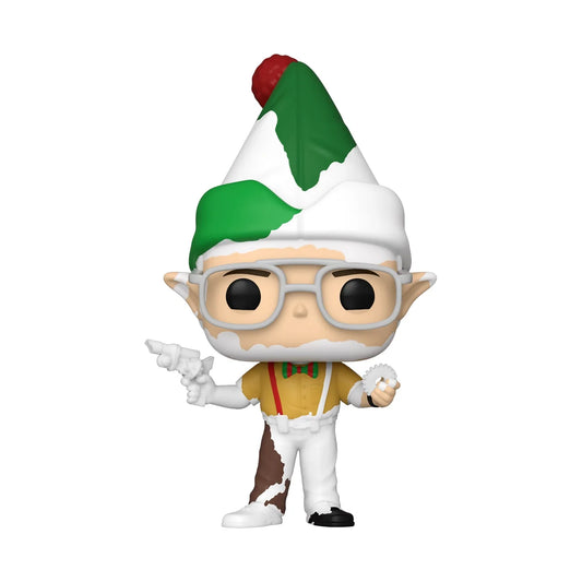 Funko Pop! TV: The Office- Dwight as Elf (Do It Yourself) White Vinyl Figure