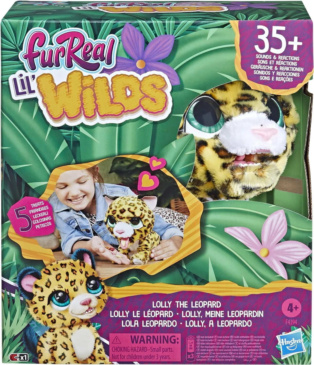 FurReal Lil' Wilds Lolly the Leopard Interactive Pet