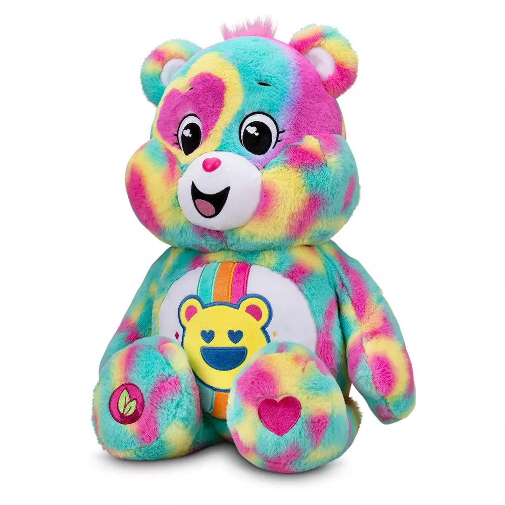 Care Bears Good Vibes Bear Jumbo Plush