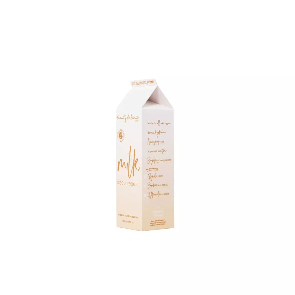 Beauty Bakerie Milk Sleep Repeat Glycolic Facial Cleanser - 4.1 fl oz