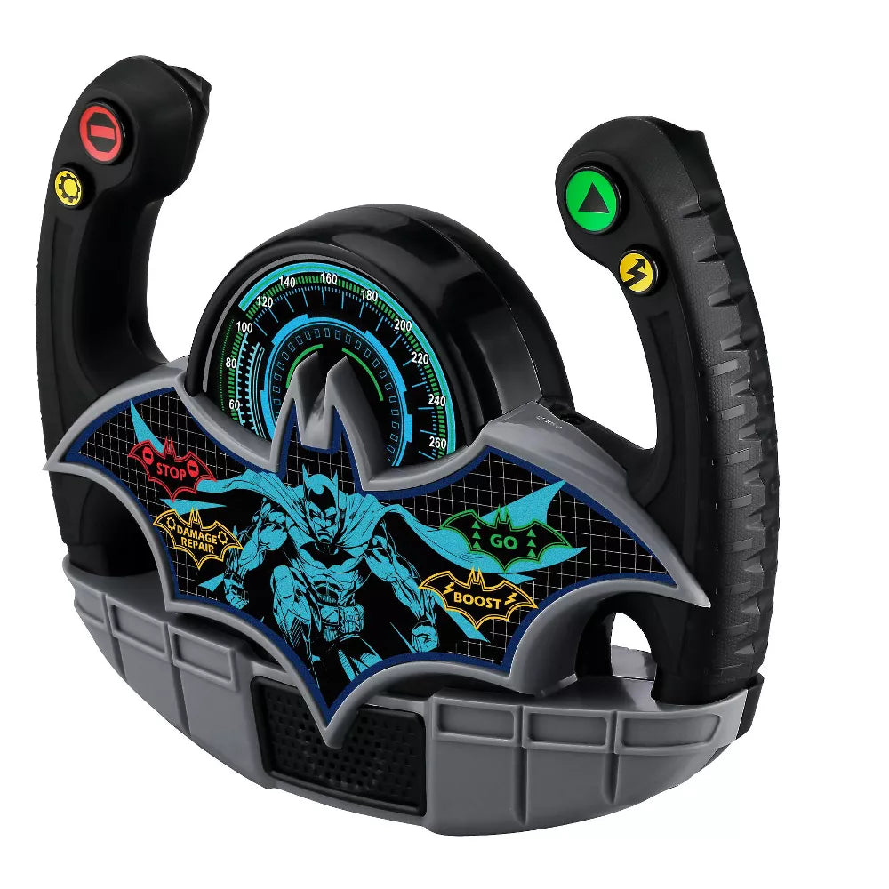 eKids Batman Toy Steering Wheel for Kids – Black (BM-157.EEV22)