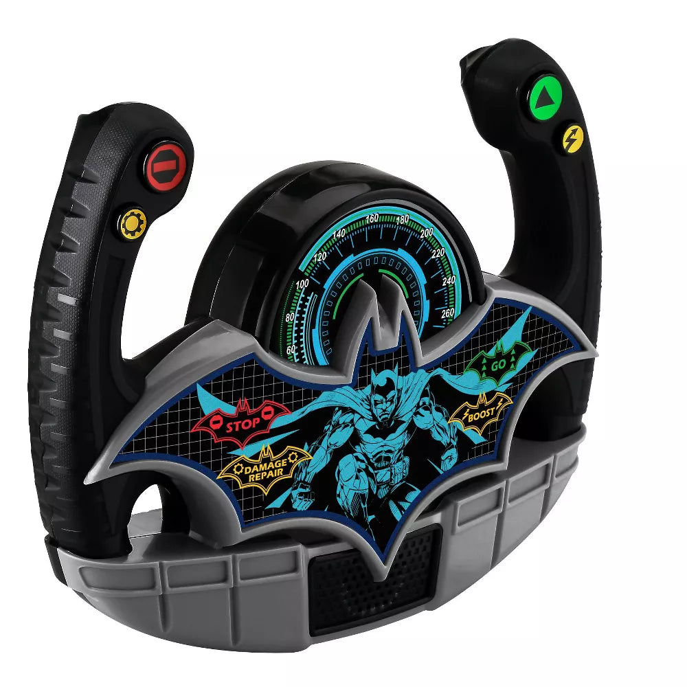 eKids Batman Toy Steering Wheel for Kids – Black (BM-157.EEV22)