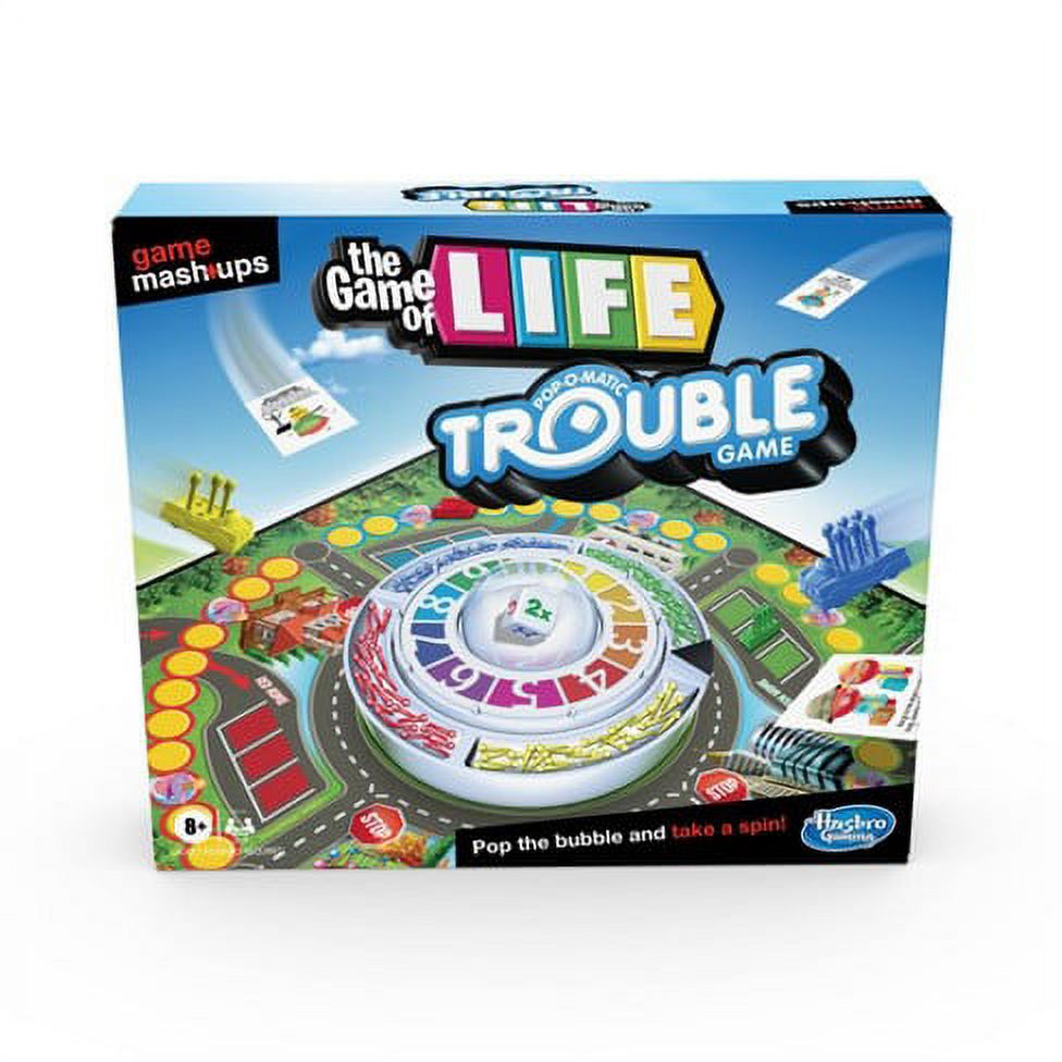 Game Mashups The Game of Life Trouble Game