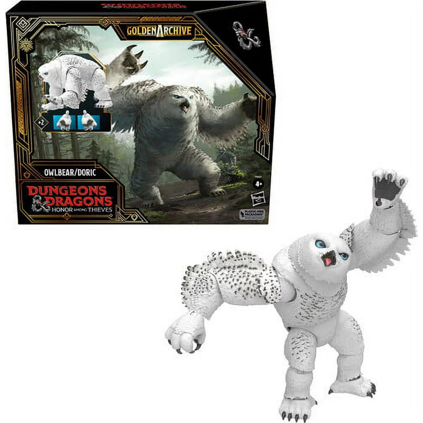 Dungeons & Dragons - Golden Archive Owlbear/Doric [COLLECTABLES] Action Figure, Collectible