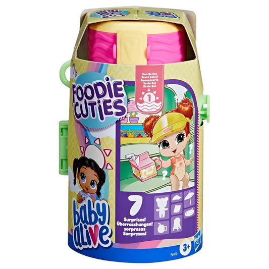 Hasbro HSBF6970 Baby Foodie Cuties Drink Bottle Toy - 8 Piece