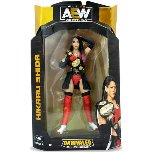 Hikaru Shida AEW Unrivaled Series 6 Jazwares Action Figure