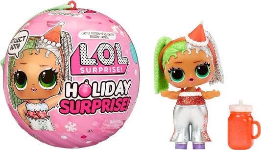 LOL Surprise 2023 Holiday Present Surprise Pink Figure Pack (Limited Edition)