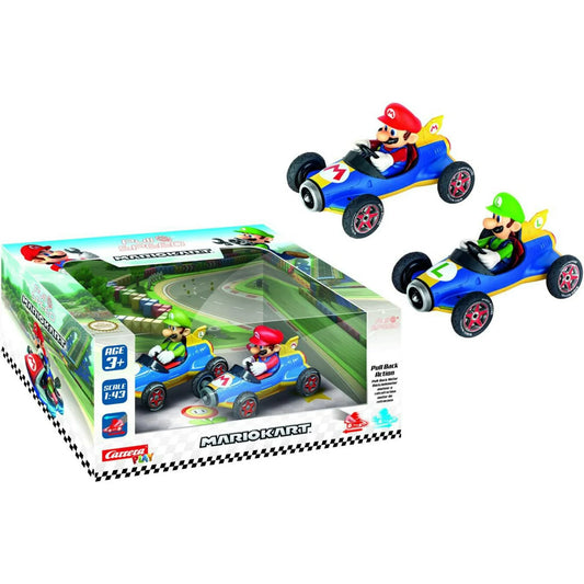 Mario Kart Toy Car Pull Back Vehicle