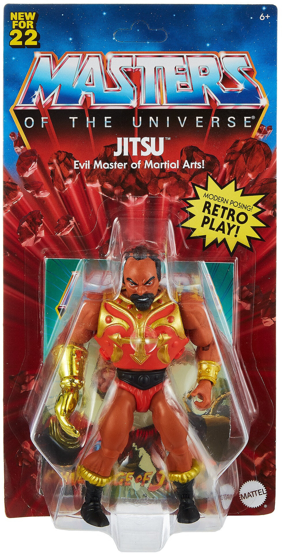 Masters Of The Universe Origins Jitsu Action Figure, MOTU Collectible