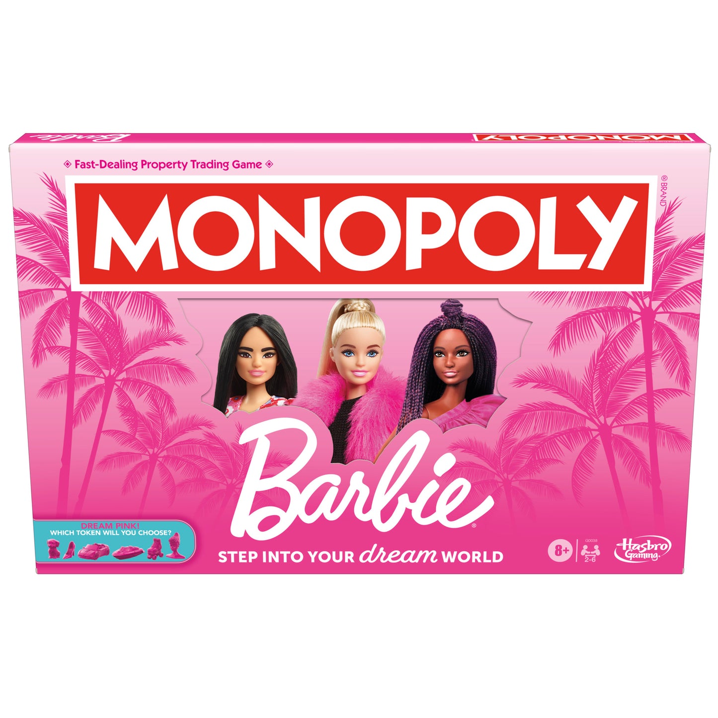 Monopoly: Barbie Edition Board Game, Family Games