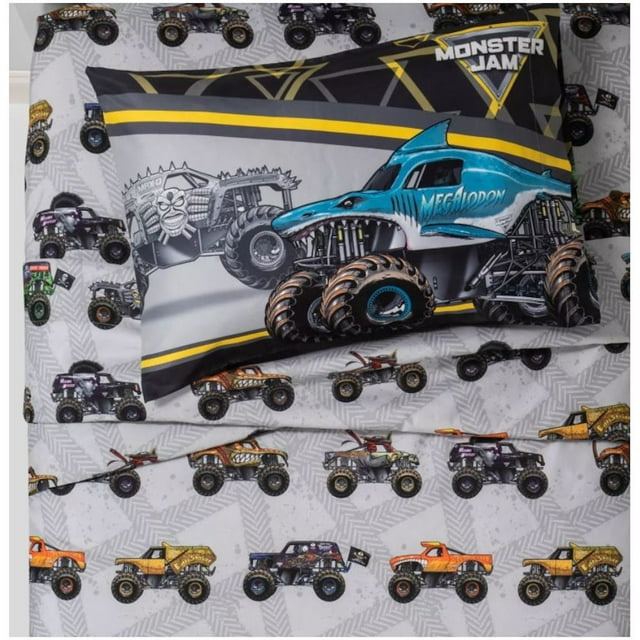 Monster truck clearance twin sheet set