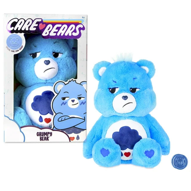 Care Bears - 14" Medium Plush - Soft Huggable Material - Grumpy Bear