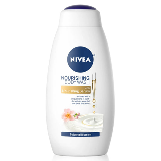 NIVEA Nourishing Botanical Blossom Body Wash, 20 Fl Oz