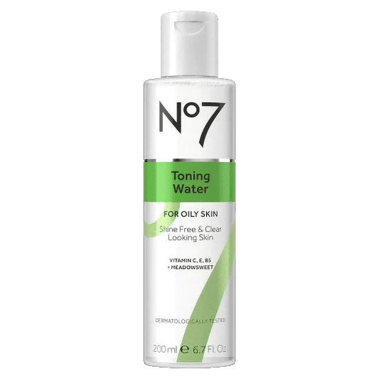 No7 Toning Water For Oily Skin 6.7 FL Oz