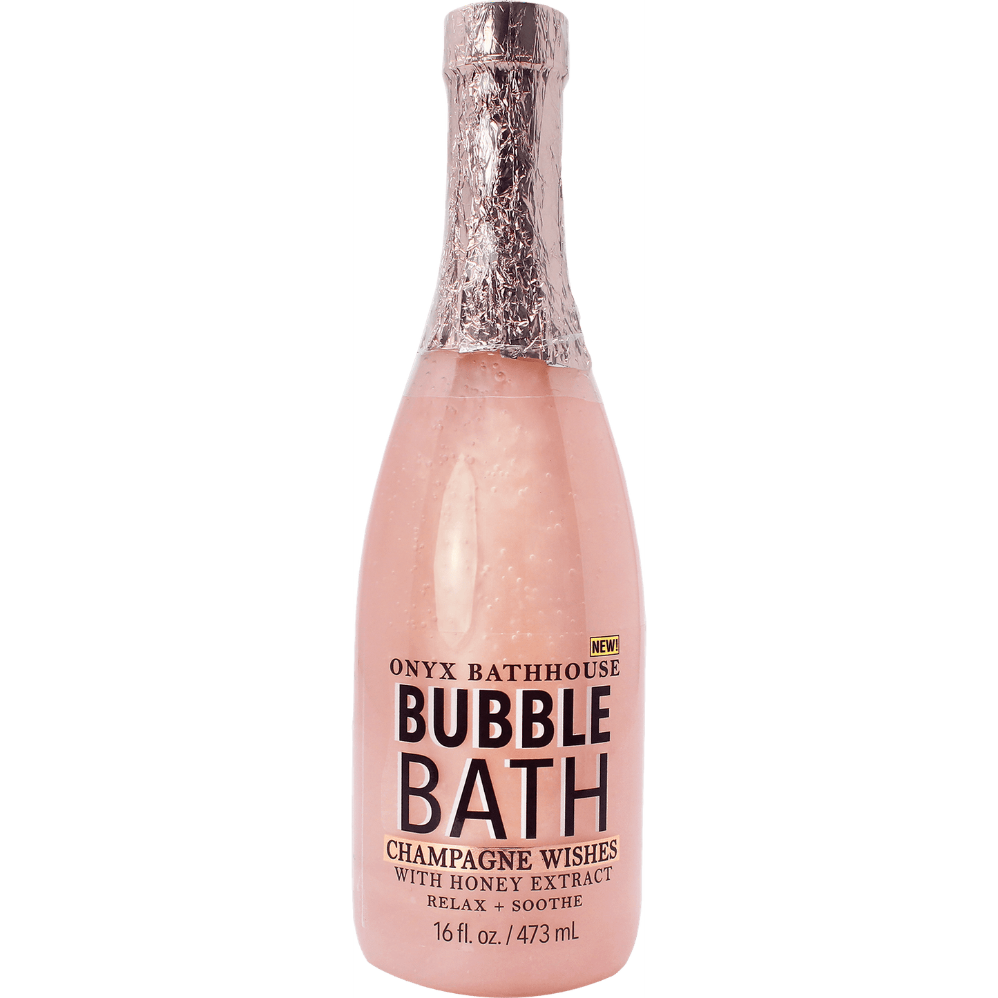 Onyx Brands Bathhouse Champagne Wishes Bubble Bath - Honey And Pear, 16 Oz. Bottle