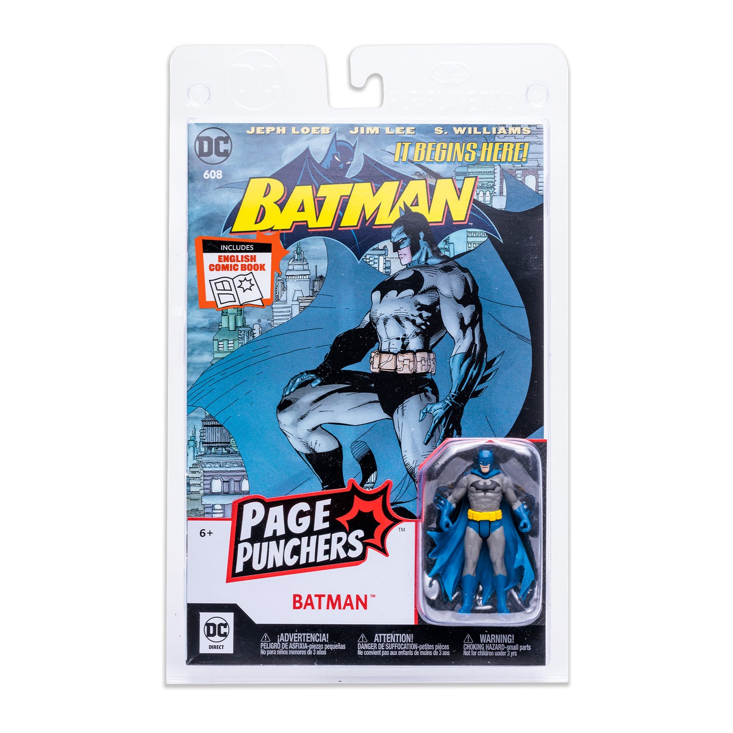 Page Punchers Batman-Batman Hush with Comic Action Figure 3"