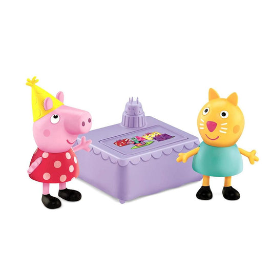 Peppa Pip Peppa and Candy Cat Birthday Party Figures Pack