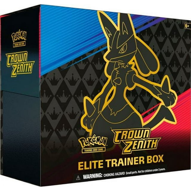 Pokémon Trading Cards: SAS12.5 Crown Zenith Elite Trainer Box