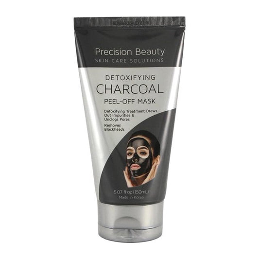 Precision Beauty Detoxifying Charcoal Peel-Off Mask, 5.07 oz - Removes Impurities & Blackheads