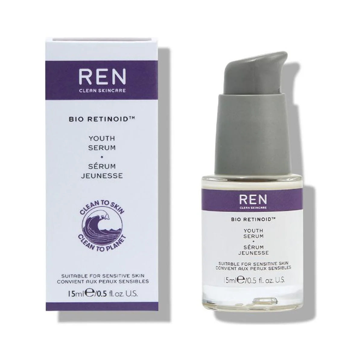 REN - Bio Retinoid Youth Serum 0.5 oz.